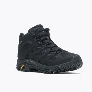 [MERRELL]メレル メンズトレッキングシューズ MOAB3 SYNTHETIC MID GTEX (M500249) TRIPLE BLK[取寄商品]｜aspo