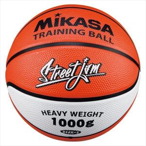 [MIKASA]ミカサ ゴムバスケットボール重量5号球 トレーニング用 (B5JMTR-O) オレンジ/ホワイト[取寄商品]｜ASPOアスリート