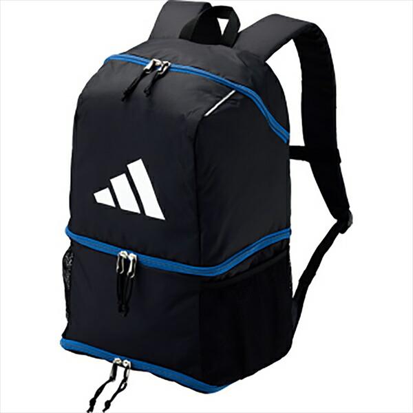 [adidas]アディダス ボール用デイパック 24L (ADP40BKB) ブラック/ブルー[取寄...