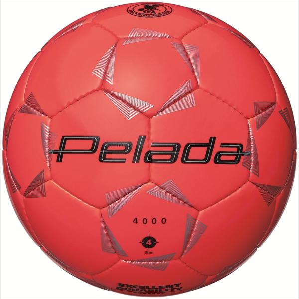 [molten]モルテン サッカーボール検定4号球 ペレーダ4000 (F4K4000-O) 蛍光オ...