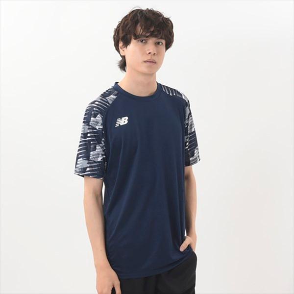 [New Balance]ニューバランス ゲームシャツ (JMTF1417)(NV) ネイビー[取寄...