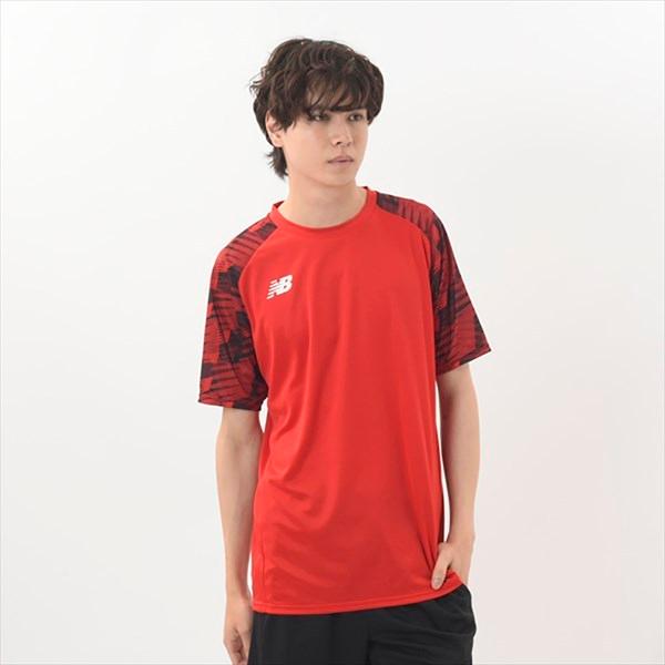 [New Balance]ニューバランス ゲームシャツ (JMTF1417)(RED) レッド[取寄...
