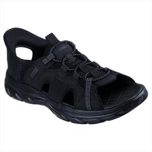 [SKECHERS]スケッチャーズ メンズスリップインズサンダル REVOLTED SS-MERRICK (205181)(BLK) ブラック[取寄商品]｜aspo