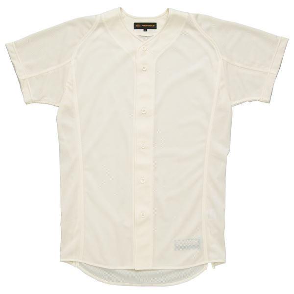 [ZETT]ゼット野球 プロステイタス ユニフォームシャツ （フロントオープンスタイル） (BU50...