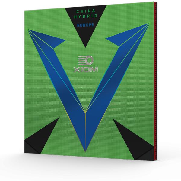 【メール便】 [XIOM]エクシオン 裏ソフトラバー【黒】 ヴェガ ヨーロッパ ハイブリッド (85...