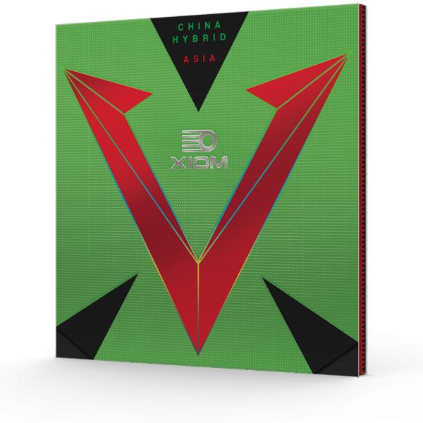 【メール便】 [XIOM]エクシオン 裏ソフトラバー【黒】 ヴェガ アジア ハイブリッド (8500...