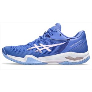 [asics]アシックス レディースバドミントンシューズ COURT CONTROL FF 3 (1072A089)(403) サファイア/コスモス[取寄商品]｜aspo