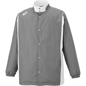 ASICS WASEDA CLUB ウォームアップウェア M グレー ASICS WASEDA CLUB ウォームアップウェア M グレー