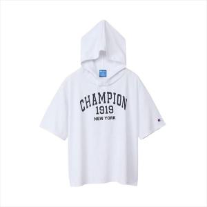 [Champion]チャンピオン レディース ショートスリーブTシャツ (CW-XS320)(010) ホワイト[取寄商品]｜aspo