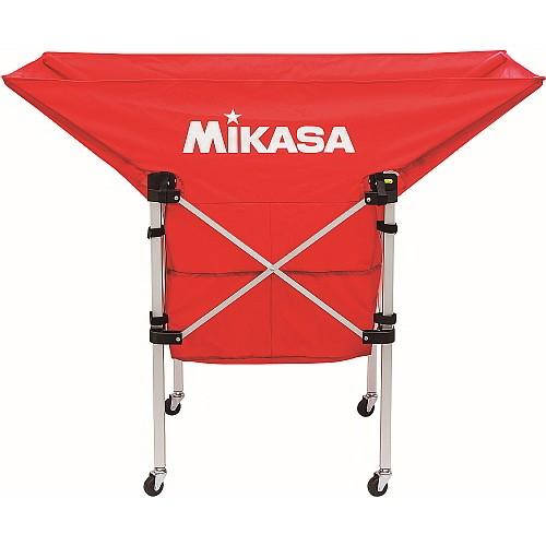 [MIKASA]ミカサ 携帯用折り畳み式ボールカゴ（舟型） フレーム・幕体・キャリーケースの3点セッ...