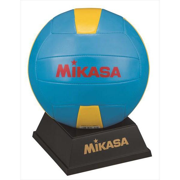 [MIKASA]ミカサ マスコットボール ドッジ サックスブルー/黄 (PKC2-D-SBY)[取寄...
