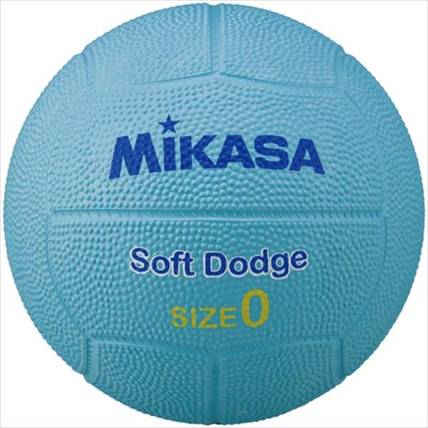 [MIKASA]ミカサ ソフトドッジボール0号 約220g (STD-0SR-BL) ブルー[取寄商...