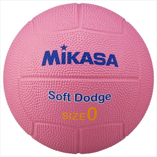 [MIKASA]ミカサ ソフトドッジボール0号 約220g (STD-0SR-P) ピンク[取寄商品...