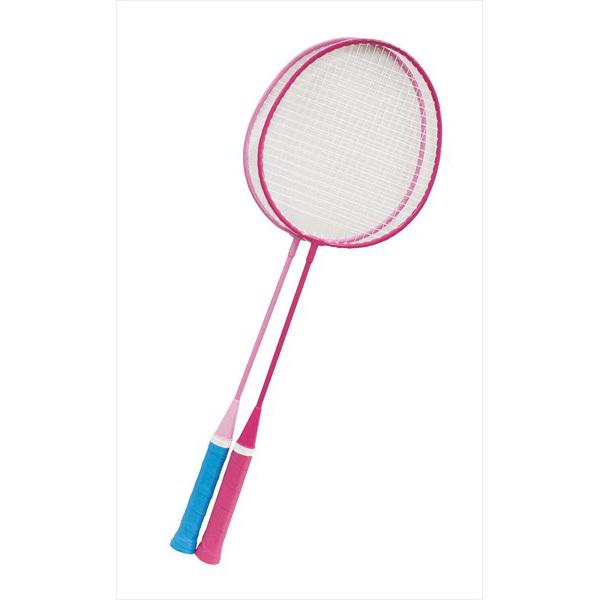 [サクライ貿易] バドミントンラケット・シャトルセット 2本組 (BP-101)[取寄商品]