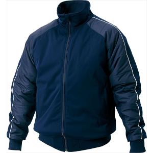 ゼット（ZETT） [ZETT]ゼット野球 長袖/半袖切り替え式ハーフジップ