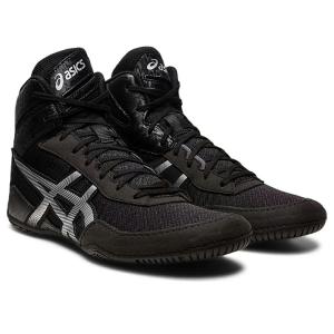 [asics]アシックス レスリングシューズ MATCONTROL 3 (STANDARD) (1081A053)(001)ブラック/ピュアシルバー