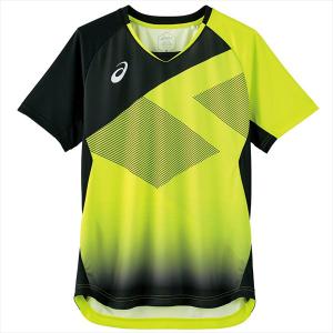 [asics]アシックス 男女兼用卓球ゲームシャツ ムービングゲームシャツ