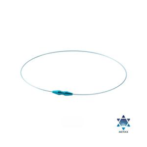 [Phiten] ファイテン RAKUWAネックレス EXTREME ワイヤーシングル ブルー 50cmの商品画像