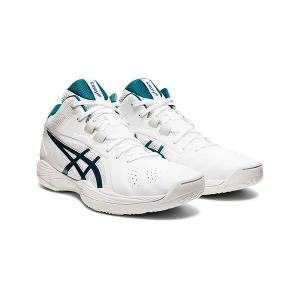 [asics]アシックス GELHOOP V13 バスケットボールシューズ (1063A035)(101)ホワイトグリーン