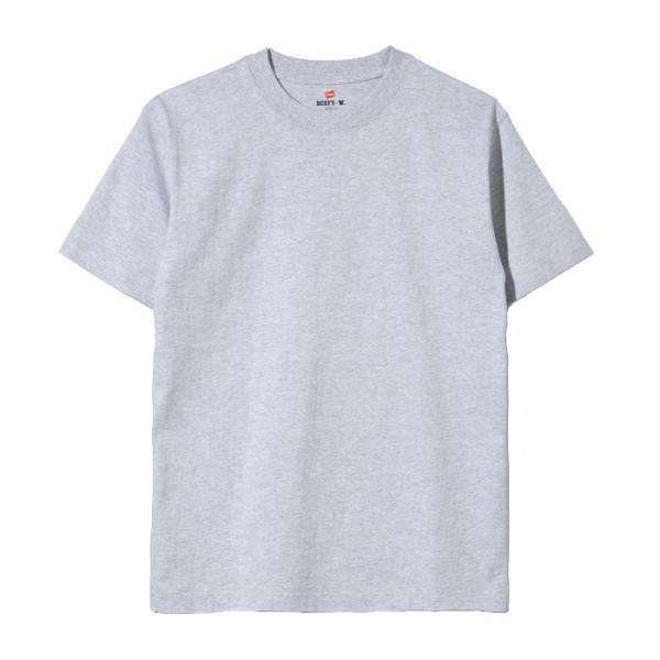[Hanes]ヘインズ 【2枚組】BEEFY半袖Tシャツ (H5180-2)(060)グレー