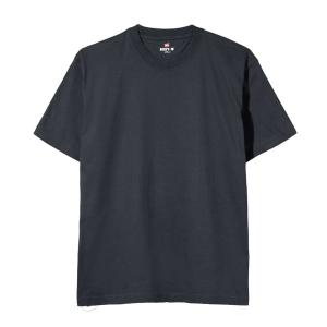 [Hanes]ヘインズ 【2枚組】BEEFY半袖Tシャツ (H5180-2)(090)ブラック｜aspo