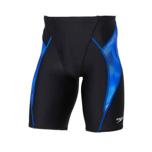 【1点までメール便可】 [speedo]スピード WORLD AQUATICS承認メンズ水着 FLEX Σχハイウエスティドジャマー (SC62453F)(BB) ブルー×ブルー｜ASPOアスリート