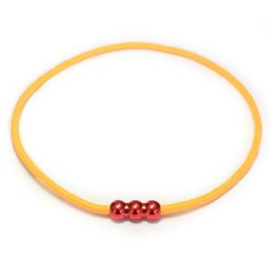 WAVE エルグ 黄×赤 スポーツネックレス メスポーツネックレス