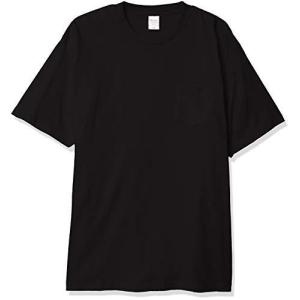 [プリントスター] 半袖 5.6オンス へヴィー ウェイト ポケット Tシャツ ブラック 日本 L (-)の商品画像