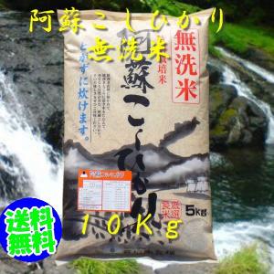 阿蘇こしひかり無洗米１０Ｋｇ白米 ５Ｋｇ×２ 　  （九州の米、熊本の米）