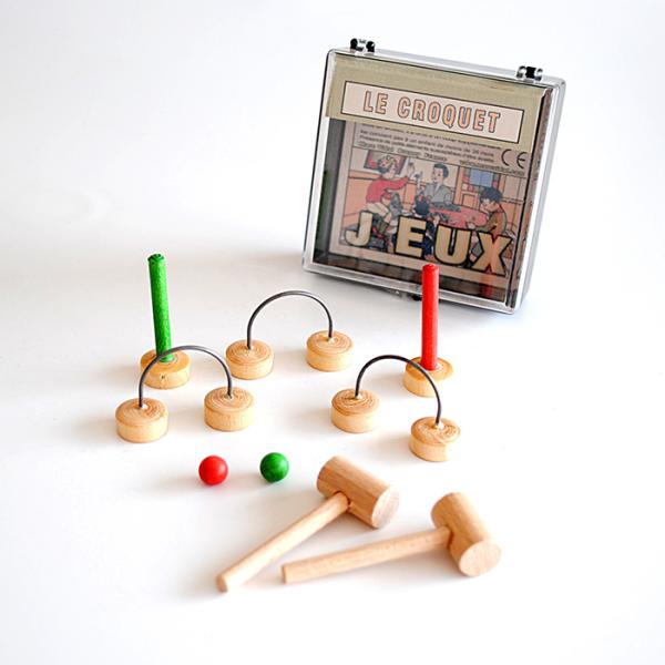 木製玩具 クロッケー Marc Vidal -Brunoy France- / LE CROQUET...