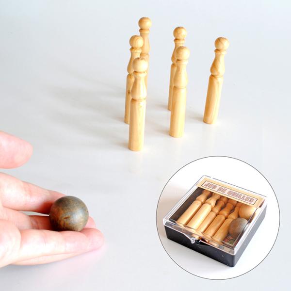 木製玩具 ボーリング  Marc Vidal -Brunoy France- / JEU DE QU...