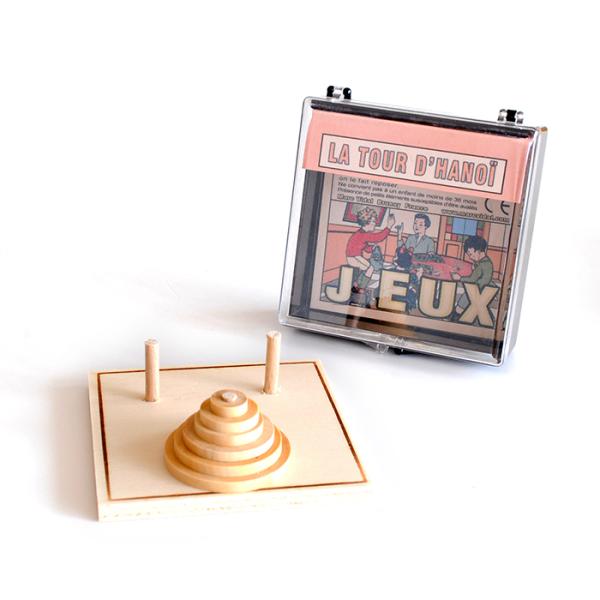 木製玩具 ハノイの塔 Marc Vidal -Brunoy France- / LA TOUR D'...