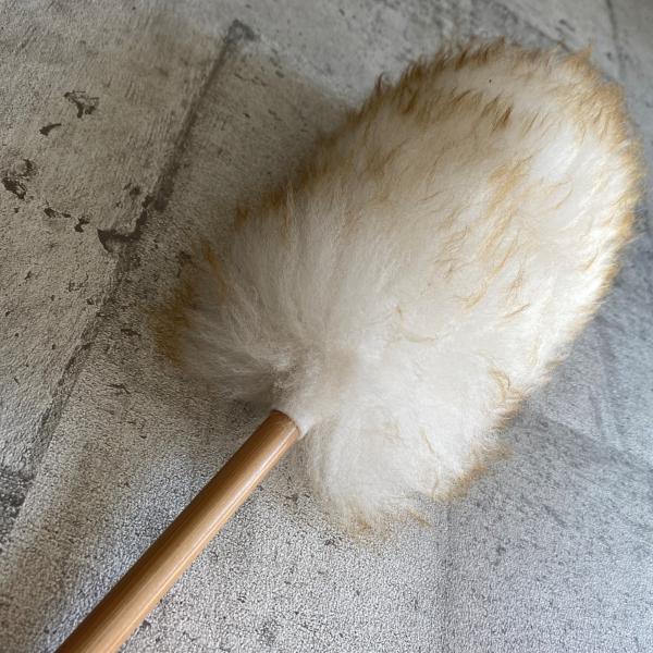 ダスター S・羊毛100％ ぱたぱた もふもふ