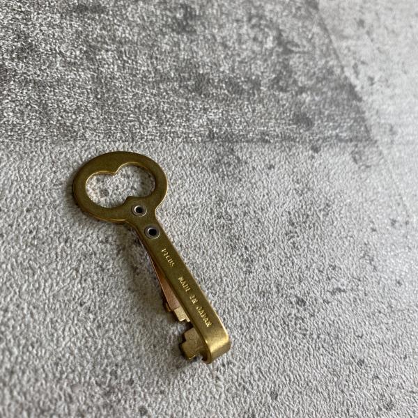 BRASS KEY CARABINER キー カラビナ 真鍮製