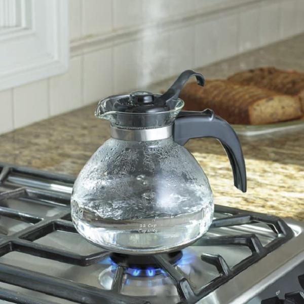 メデルコ ウイスラーケトル 12cups　MEDELCO Whistling Kettle ガラスケ...