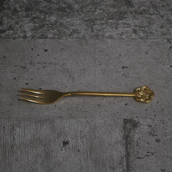 mizuhiki カトラリー/ケーキフォーク・ゴールド