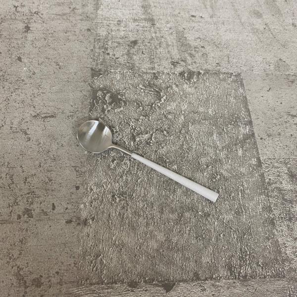 POLA Cutlery/ポーラカトラリー/ティースプーン WH・白