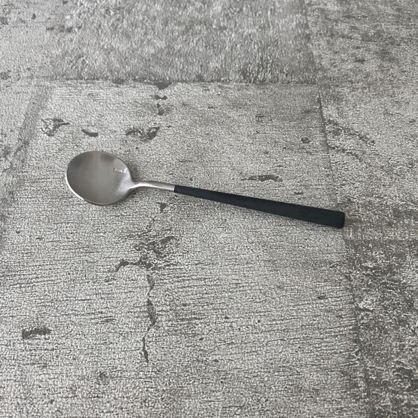 POLA Cutlery/ポーラカトラリー/ティースプーン BK・黒