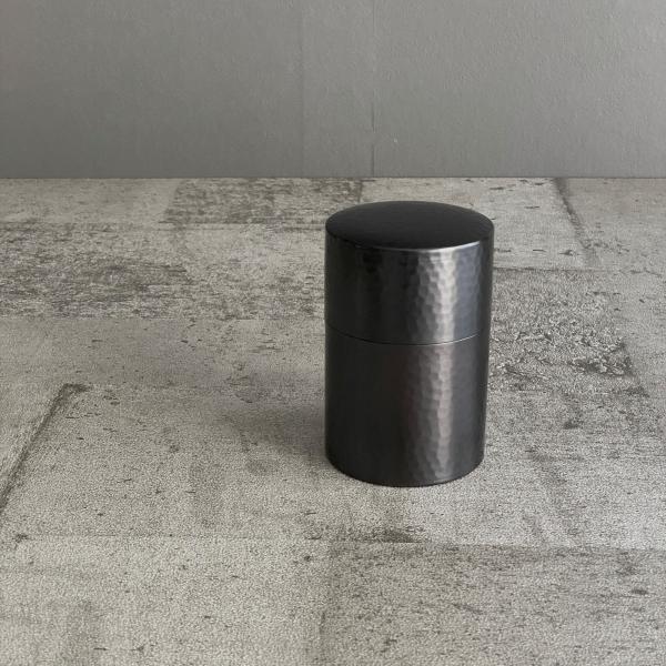 純銅製 茶筒・大