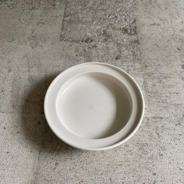 ユニバーサル食器/ディーププレート 14cm・白