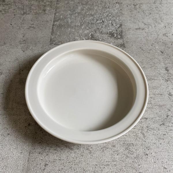 ユニバーサル食器/ディーププレート 19cm・白