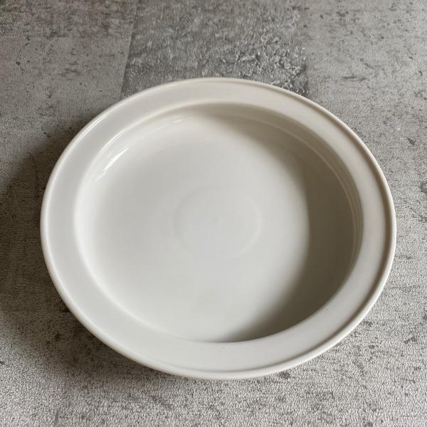 ユニバーサル食器ディーププレート 21cm・白