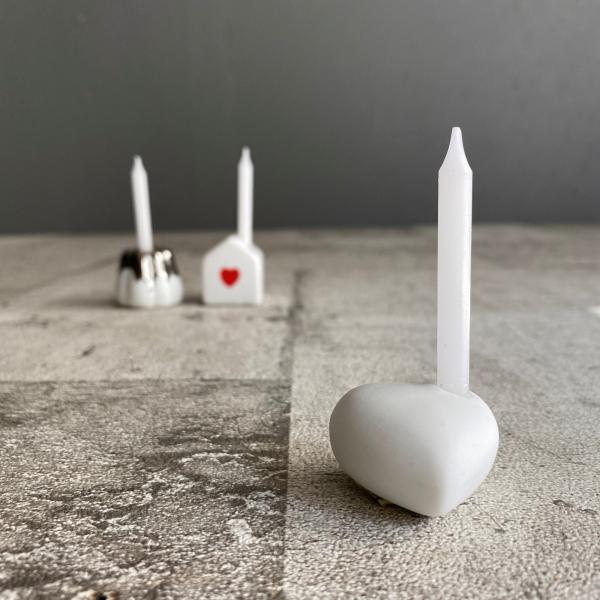 rader / Wish candle / Heart・キャンドルホルダー / ハート ろうそく立て...