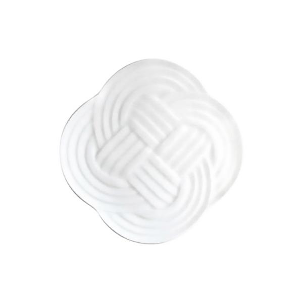 小田陶器 結 musubi 小皿 プレート 皿 11cm 白