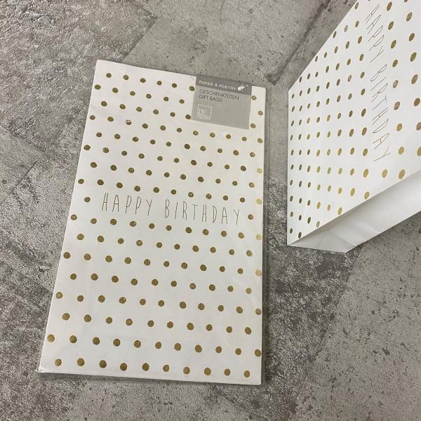 rader / Paper Gift Bag 2pcs・HBD