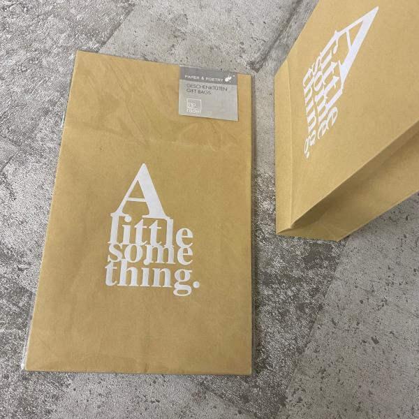 rader / Paper Gift Bag 2pcs・A Littel
