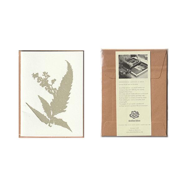 Dorothee Lehnen レターカード S buddleja / ドイツ ドロシーレーン カー...