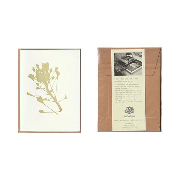 Dorothee Lehnen レターカード S capsella / ドイツ ドロシーレーン カー...