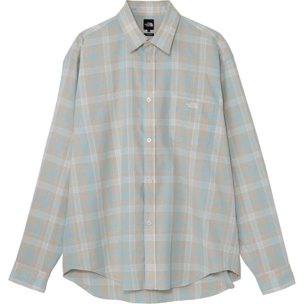 ザ・ノース・フェイス-THE NORTH FACE ロングスリーブフラッシュドライチェックシャツ