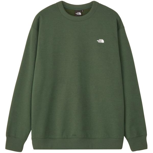 ザ・ノース・フェイス-THE NORTH FACE スモールロゴヘザースウェットクルー